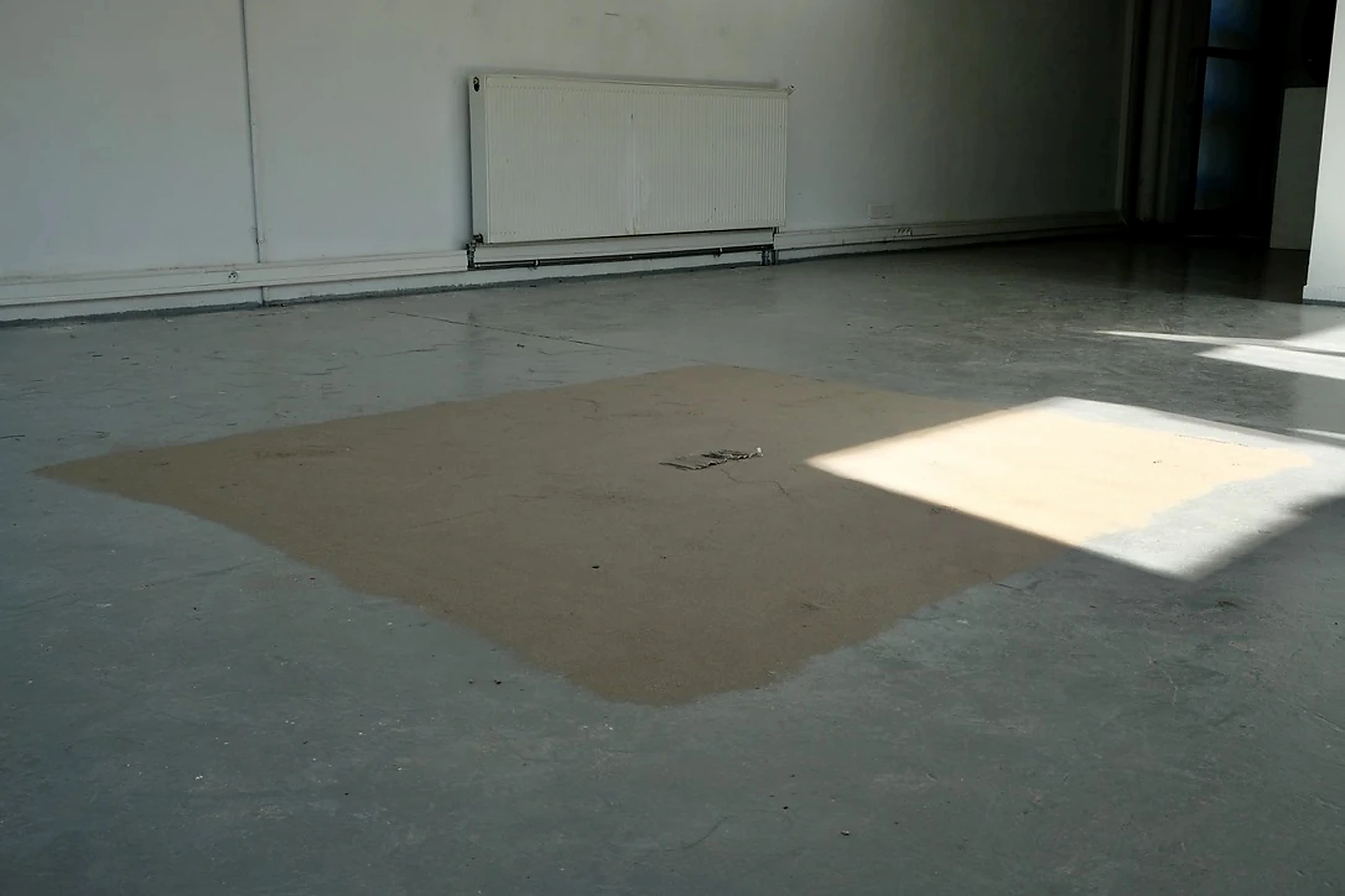 He Never Landed installation view