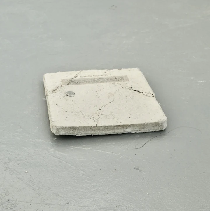Unread, cement mailbox